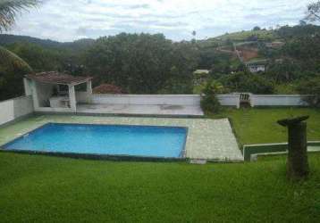 Venda de chácara no itapeti, em santa isabel/sp, 3.000m² com quarto, suíte, hidro, piscina, churrasqueira, forno a lenha, pomar e 8 vagas consulte-nos