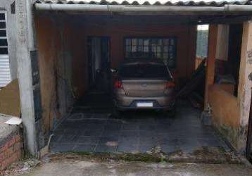 Venda de casa no mirante em arujá/sp, 125m² com 02 casas, 04 dormitórios, 03 banheiros, 03 salas, 02 cozinhas, garagem e área de lazer. consulte-nos