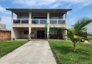 Casa com ótimo padrão em fase de acabamento para venda (5 quartos sendo 2 suítes) na nossa senhora dos navegantes - cananéia / sp