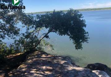 Terreno com frente para o mar no parque náutico (agrossolar) - cananéia - litoral sul de sp