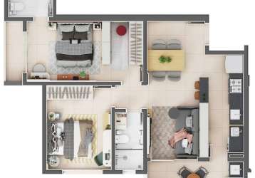 Apartamento com 1 dormitório à venda sendo 1 suíte, 74.22 m² por - r$ 840.000,00 - fazenda - itajaí/sc