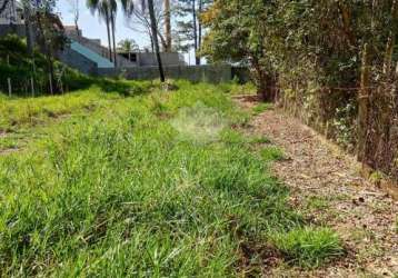 Terreno à venda no jardim santo antônio, atibaia  por r$ 165.000