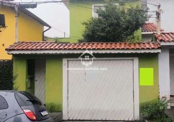 Ref. 7850. casa assobradada para venda no bairro utinga, 3 dorm, 4 vagas. ótima oportunidade!