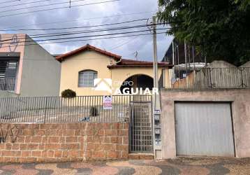 Casa comercial com 4 salas à venda na rua doze de outubro, 672, vila santana, valinhos, 186 m2 por r$ 500.000