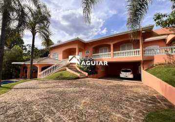 Casa em condomínio fechado com 5 quartos para alugar na estrada francisco von zuben, 91, jardim soleil, valinhos, 450 m2 por r$ 6.800