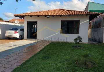 Casa para venda em pinhais, vila amélia, 3 dormitórios, 1 suíte, 2 banheiros, 6 vagas