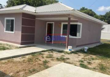 Casa com 2 quartos à venda na avenida central, cajueiros (itaipuaçu), maricá, 100 m2 por r$ 480.000