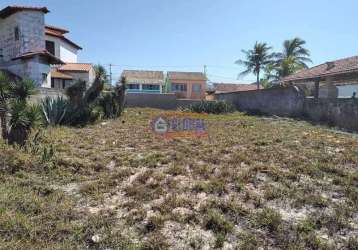 Terreno à venda na avenida litorânea, guaratiba (ponta negra), maricá, 480 m2 por r$ 260.000