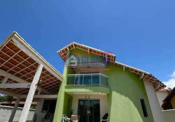 Casa em condomínio fechado com 3 quartos à venda na rua dois, ponta grossa, maricá, 200 m2 por r$ 749.000