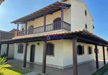 Casa com 6 quartos à venda na avenida litorânea, barra de maricá, maricá, 250 m2 por r$ 1.950.000