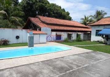 Casa em condomínio fechado com 2 quartos à venda na estrada ponta negra-sampaio correia, bananal (ponta negra), maricá, 80 m2 por r$ 395.000