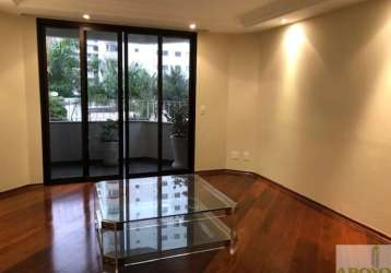 Apartamento campo belo 4 dormitórios, 2 suítes, 4 vagas 252m²