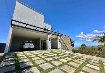 Casa em condomínio fechado com 4 quartos à venda na rua prefeito luiz penna, 1, grama, juiz de fora, 300 m2 por r$ 2.100.000