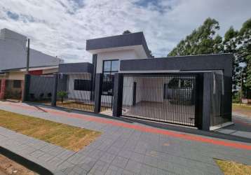 Casa à venda em maringá, jardim real, com 3 quartos, com 126 m²