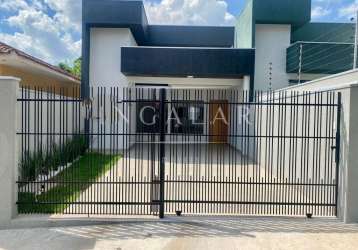 Casa para venda em maringá, jardim campos elísios, 3 dormitórios, 1 suíte, 1 banheiro, 2 vagas