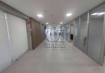 Sala para alugar, 203 m² por r$ 21.044,33/mês - edifício alfacon - barueri/sp