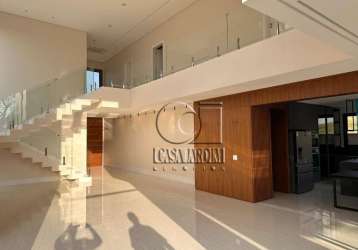 Casa com 4 dormitórios à venda, 482 m² por r$ 8.500.000,00 - gênesis 2 - santana de parnaíba/sp