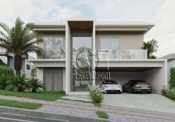 Casa com 4 dormitórios à venda, 505 m² por r$ 5.500.000,00 - residencial itahye - santana de parnaíba/sp