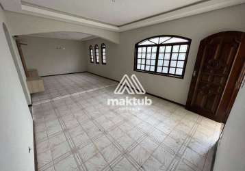 Sobrado com 3 dormitórios à venda, 205 m² por r$ 788.000,00 - vila valparaíso - santo andré/sp