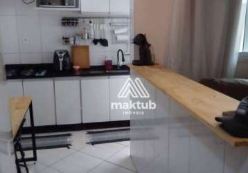 Apartamento à venda, 65 m² por r$ 320.000,00 - jardim do estádio - santo andré/sp