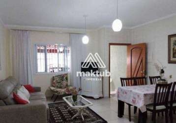 Casa com 3 dormitórios à venda, 130 m² por r$ 700.000,00 - vila alice - santo andré/sp