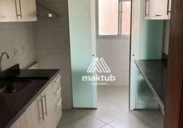 Apartamento com 2 dormitórios à venda, 60 m² por r$ 310.000,00 - jardim do estádio - santo andré/sp