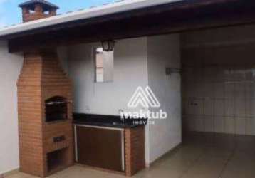 Cobertura com 2 dormitórios à venda, 100 m² por r$ 355.000,00 - jardim alvorada - santo andré/sp