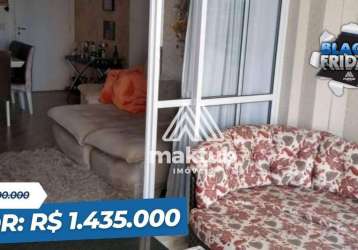 Apartamento com 3 dormitórios à venda, 126 m² por r$ 1.435.000,00 - vila gilda - santo andré/sp