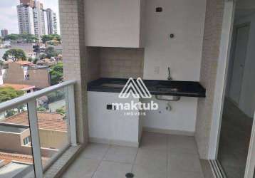 Apartamento com 3 dormitórios à venda, 165 m² por r$ 2.120.000,00 - jardim - santo andré/sp