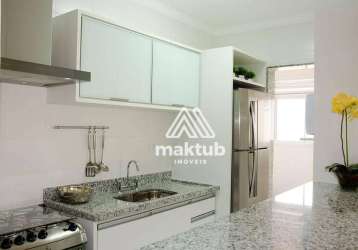 Apartamento com 2 quartos à venda, 60 m² - campestre - santo andré/sp