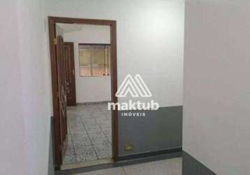 Sala para alugar, 20 m² por r$ 1.100/mês - vila alpina - santo andré/sp