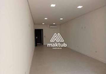 Sala para alugar, 41 m² por r$ 1.800,01/mês - centro - santo andré/sp