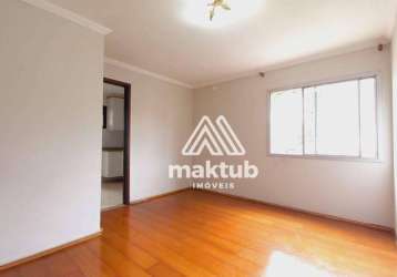 Apartamento com 2 dormitórios à venda, 62 m² por r$ 370.000,00 - vila assunção - santo andré/sp