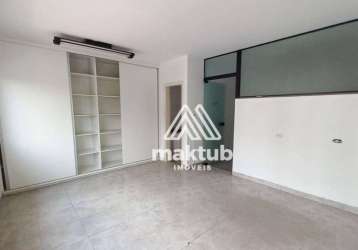 Sala à venda, 37 m² por r$ 185.000 - vila guiomar - santo andré/sp