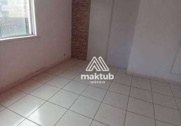 Sala para alugar, 20 m² por r$ 1.200,01/mês - centro - santo andré/sp