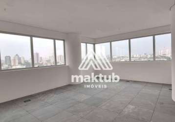 Sala para alugar, 38 m² por r$ 2.600,01/mês - centro - santo andré/sp