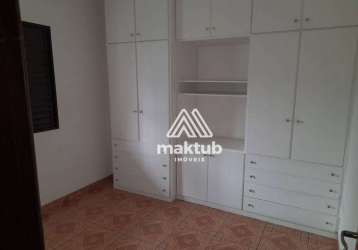 Apartamento com 2 dormitórios para alugar, 56 m² por r$ 1.950,00/mês - vila bastos - santo andré/sp