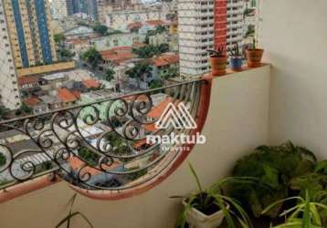 Apartamento com 4 dormitórios à venda, 138 m² por r$ 600.000,00 - parque das nações - santo andré/sp