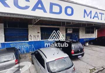 Galpão para alugar, 300 m² por r$ 22.250,00/mês - vila aquilino - santo andré/sp