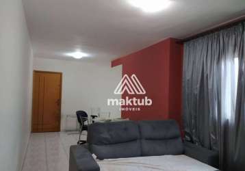 Cobertura à venda, 140 m² por r$ 550.000,00 - vila humaitá - santo andré/sp