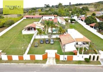 Chácara com 5 dormitórios à venda, 2200 m² por r$ 1.200.000 - centro - sarapuí/sp