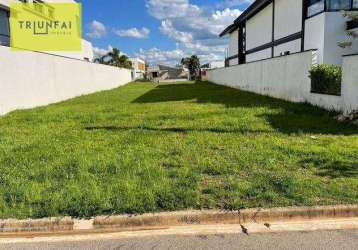 Terreno à venda, 465 m² por r$ 790.000,00 - condomínio chácara ondina - sorocaba/sp