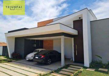 Casa com 3 dormitórios à venda, 405 m² por r$ 2.425.000 - condomínio village ipanema - araçoiaba da serra/sp