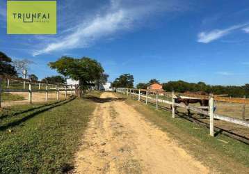 Haras com 4 dormitórios à venda, 24200 m² por r$ 2.150.000,00 - piraporão - salto de pirapora/sp