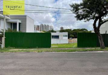 Terreno à venda, 552 m² por r$ 940.000,00 - condomínio residencial villa sunset - sorocaba/sp