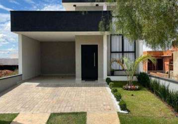 Casa com 3 dormitórios à venda, 127 m² por r$ 800.000,00 - condomínio residencial jardim - sorocaba/sp