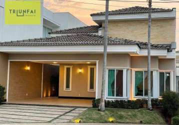 Casa com 3 dormitórios à venda, 206 m² por r$ 1.650.000,00 - condomínio horizontes de sorocaba - sorocaba/sp