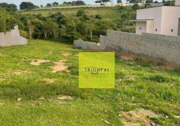 Terreno à venda, 1113 m² por r$ 260.000 - condomínio fazenda alta vista - salto de pirapora/sp