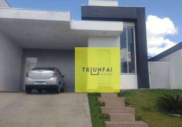 Casa com 2 dormitórios à venda, 132 m² por r$ 848.000,00 - sunlake spa residencial - sorocaba/sp