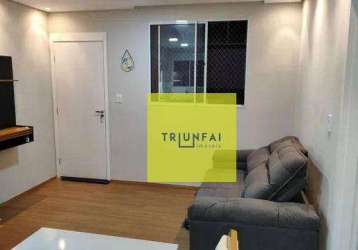 Apartamento com 2 dormitórios à venda, 43 m² por r$ 225.000 - condomínio lar toronto - sorocaba/sp